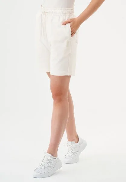 ORGANICATION ORGANICATION Damen ESSENTIALS-SHEYMA- Shorts aus Bio-Baumwolle, Off white, – Produktbild 3 von 4