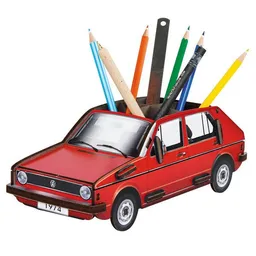 WERKHAUS WERKHAUS Stiftebox VW Golf 1 - rot – Produktbild 1 von 1