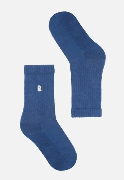 recolution Socken aus Bio-Baumwoll Mix - BERGENIA LOGO - recolution, Blue (blau), – Produktbild 1 von 1