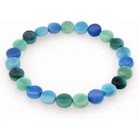 Mekhada Mekhada Tagua Armband DULCES, Türkis, – Produktbild 1 von 1