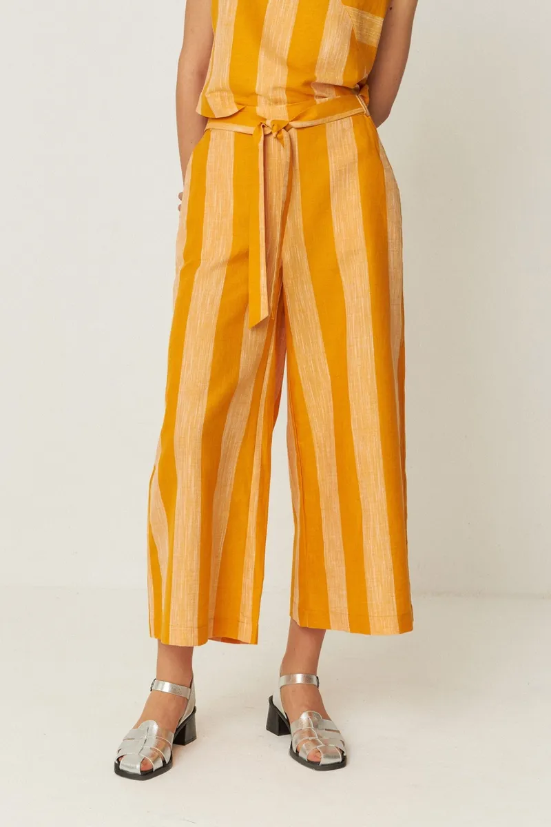 SKFK SKFK Damen vegan Hose Dona Orange/Gelb, Orange, – Produktbild 2 von 2
