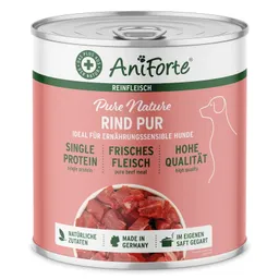 AniForte AniForte Nassfutter Rind Pur 6x800 g – Produktbild 1 von 1