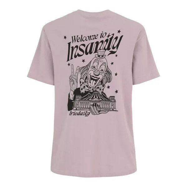 Iriedaily Iriedaily Clownsanity T-Shirt, Mauve (rosa), – Produktbild 2 von 4