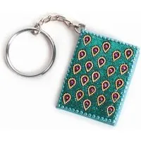 El Puente El Puente Schlüsselanhänger mit Mini-Notizbuch | Fair Trade & Handmade aus Indien – Produktbild 1 von 1