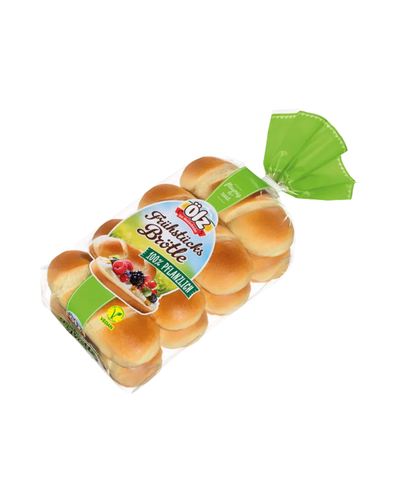 Ölz Ölz Frühstücksbrötle, vegan, 8 Stück, 320g – Produktbild 1 von 1