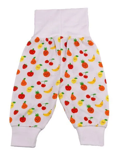 El Puente El Puente Babyhose "Funny Fruits" | Fair Trade & Handmade aus Ägypten | Bio-zertifiziert, Mehrfarbig, – Produktbild 2 von 2