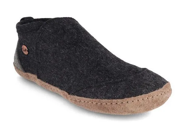 WoolFit WoolFit moderne Filz-Hausschuhe „Taiga“ mit geschlossener Form für einen stabilen Sitz, Hellgrau(grau), – Produktbild 3 von 4