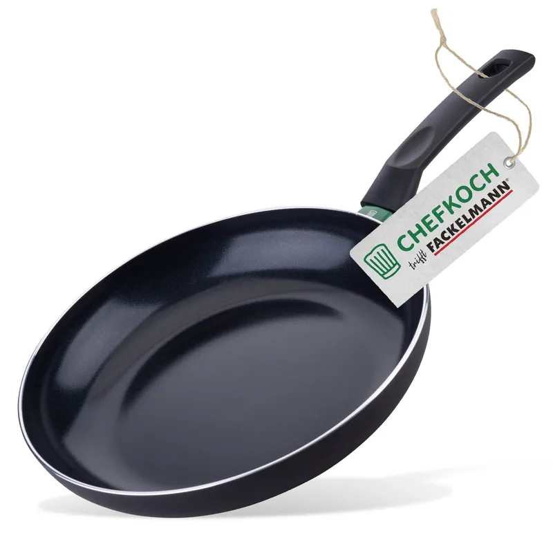 Chefkoch trifft Fackelmann Chefkoch trifft Fackelmann Bratpfanne Bielefeld, Keramik, antihaft, Ø28cm – Produktbild 1 von 3