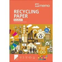 Memo memo Schulheft A4 Nr. 25 liniert mit Rand – Produktbild 1 von 1