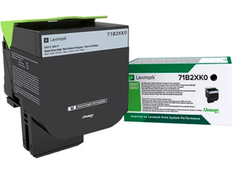 Lexmark Lexmark Druckkassette 71B2XK0 XXL schwarz – Produktbild 1 von 1