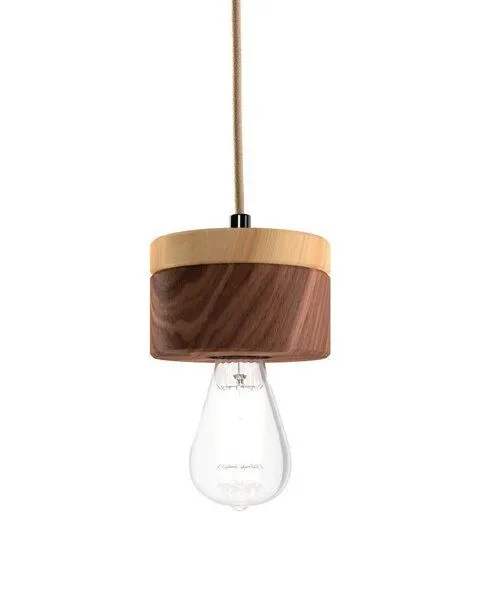 ALMUT von Wildheim ALMUT von Wildheim Pendelleuchte Walnussholz, dimmbar, Zirbe, – Produktbild 2 von 4