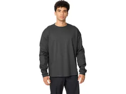 Vaude VAUDE Bio-Herren-Sweatshirt "Najun" mit Rückenaufdruck, graphite, Gr. XL – Produktbild 1 von 1