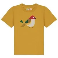 watabout kids watabout.kids T-Shirt Kinder Vogel, Ochre, – Produktbild 1 von 1
