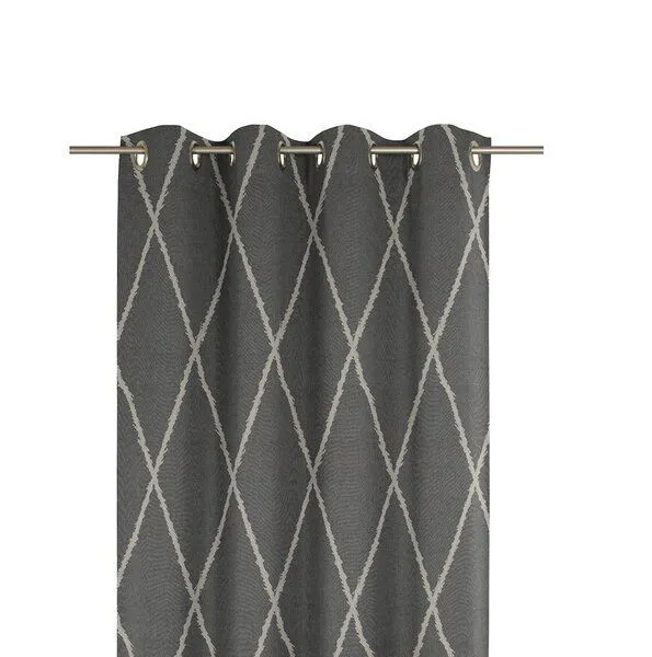 Nature by Adam Nature by Adam Vorhang aus 100% Bio-Baumwolle - Made in Germany - Casket Valdelana, Schwarz, – Produktbild 5 von 7