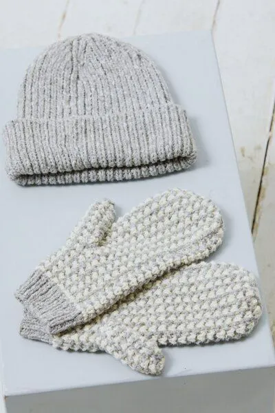 Jyoti - Fair Works Jyoti - Fair Works Baby-Alpaka Fäustling Handschuhe Casma, Grau, – Produktbild 2 von 4