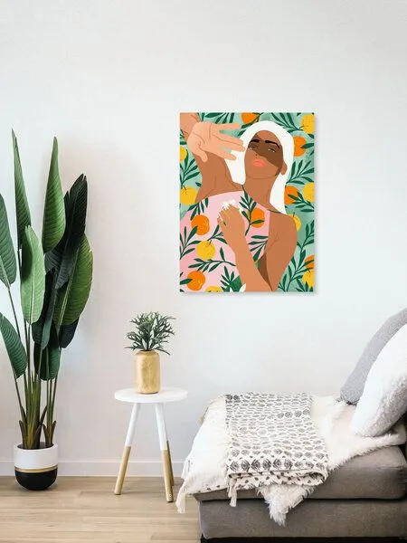 Photocircle Photocircle Poster / Leinwandbild - Summer In The Orange Grove – Produktbild 4 von 4