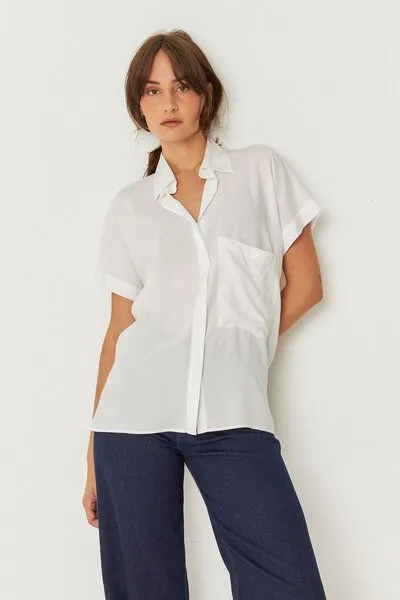 SKFK SKFK Bluse Uma - White – Produktbild 2 von 4