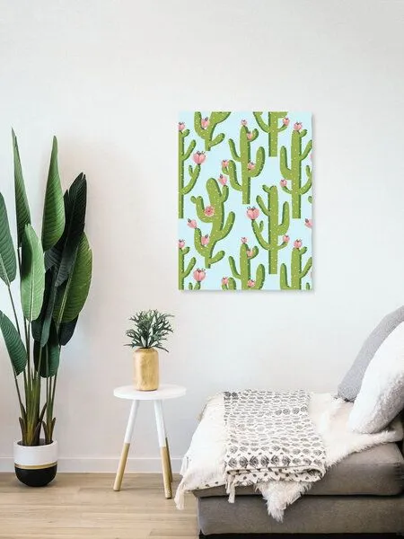 Photocircle Photocircle Poster / Leinwandbild - Summer Cactus – Produktbild 4 von 4