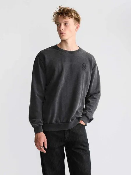 Yahmo Yahmo Egon Sweatshirt, Schwarz, – Produktbild 1 von 4