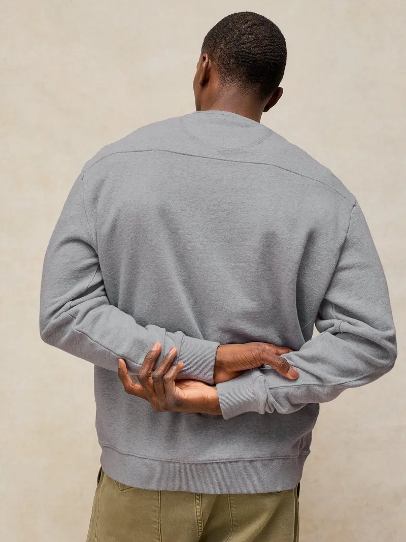 White Stuff White Stuff Sweatshirt Sidmouth mit Grafik, Grau multi, – Produktbild 4 von 4