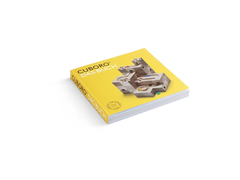 CUBORO CUBORO Das Buch Maße: 22,5 x 22,5 x 2,5cm, Seiten 253, Gelb, – Produktbild 2 von 2