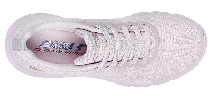 Skechers Skechers BOBS B FLEX HI-FLYING HI Sneaker, Trainingsschuh, Schnürschuh, Freizeitschuh in veganer Verarbeitung, Lila, – Produktbild 5 von 5