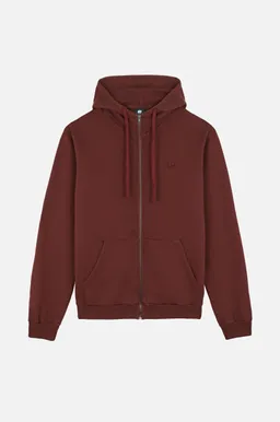 Trendsplant Trendsplant Herren vegan Zip Hoodie Essential Andorra Brown – Produktbild 1 von 1