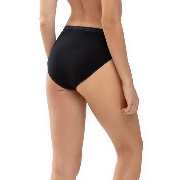 mey 2x Damen Jazz-Pants Mey Best Of PIMA Baumwolle, Schwarz, – Produktbild 2 von 2