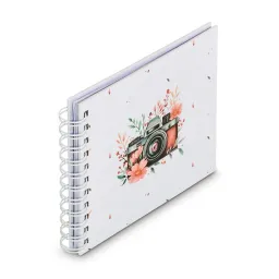 Hama Hama Spiral-Album "Cam", 18,5x15 cm, 30 weiße Seiten – Produktbild 1 von 1