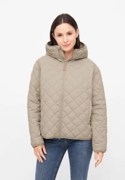 derbe derbe Steppjacke „Quiltby Short“, Cobblestone, – Produktbild 1 von 4