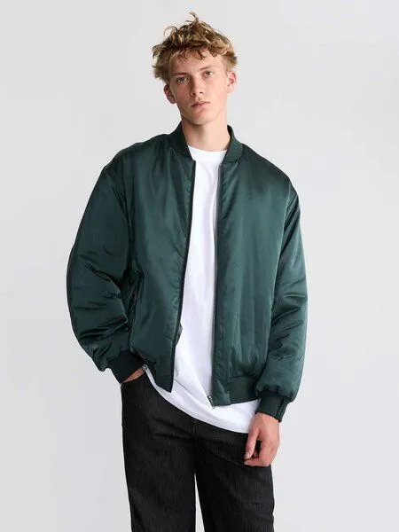 Yahmo Yahmo Konrad gefütterte Wendejacke, Shadow/petrol (grün), – Produktbild 3 von 4