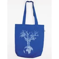 Life Tree Life-Tree Tasche aus Biobaumwolle Fairwear für in Grün/Blau/Burgund/Rot, Blau, – Produktbild 1 von 1