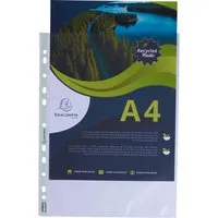 Exacompta 100 Exacompta Prospekthüllen "Forever" Recycling-PP, DIN A4, 60µ, genarbt – Produktbild 1 von 1