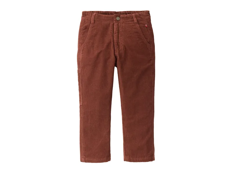 People Wear Organic People Wear Organic Kord-Hose Bio-Baumwolle (kbA) mahagoni 116, Braun, – Produktbild 1 von 1