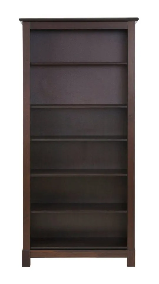 OTTO home Bücherregal Rauna, aus massiver Kiefer, Breite 96 cm, FSC® zertifiziert, Braun, – Produktbild 5 von 8