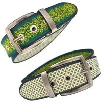 Seegarn Seegarn - Gürtel / Wendegürtel SeeAlge 4cm, Antik silber, – Produktbild 2 von 4