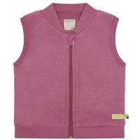 loud proud loud + proud Babys & Kinder Weste aus Wollfleece, GOTS-zertifiziert, Grape(lila), – Produktbild 1 von 1
