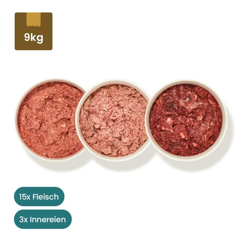 haustierkost.de haustierkost.de Paket Hund Allergie Frostfutter 9 kg – Produktbild 1 von 2