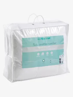 Vertbaudet Kinder Bettwaren-Set aus Sommer-Bettdecke & Kissen – Produktbild 1 von 1