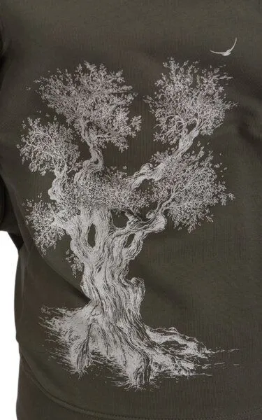 Life-Tree Life-Tree Organic Fairwear Shirt Men Pine Tree, Grün, – Produktbild 4 von 4