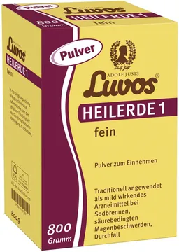 Heilerde-Gesellschaft Luvos Just Heilerde-Gesellschaft Luvos Just Luvos HEILERDE 1 fein 800 g Pulver – Produktbild 1 von 1