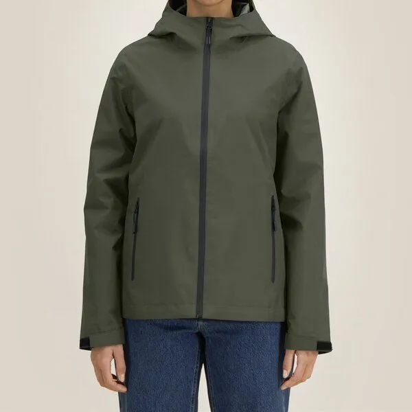 YTWOO YTWOO Wetterfeste Damen Funktionsjacke, Khaki, – Produktbild 2 von 4