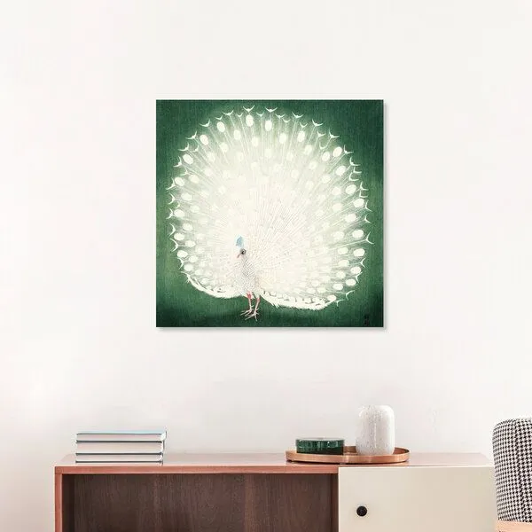 Photocircle Photocircle Poster / Leinwandbild - Pfau von Ohara Koson – Produktbild 3 von 4
