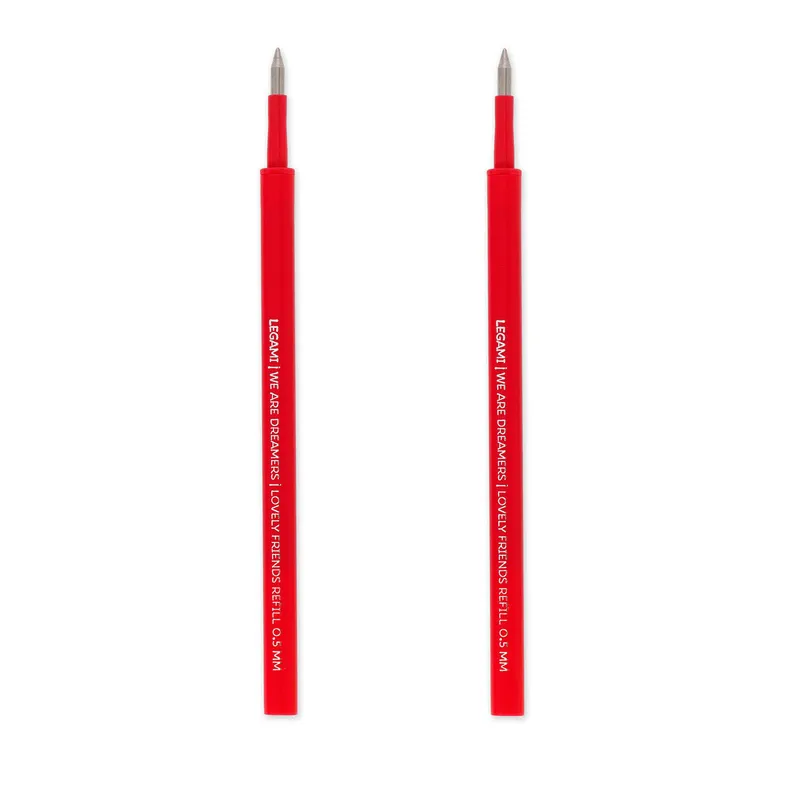 Legami Legami Ersatzminen für Lovely Friends Gelstifte 2 Stück Rot, Rot, – Produktbild 1 von 1