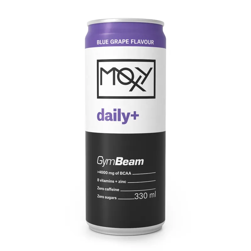 GymBeam Energy GymBeam MOXY Daily+ 330 ml blaue Traube – Produktbild 1 von 1