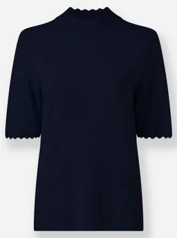 Witt Kurzarmpullover marine – Produktbild 1 von 1