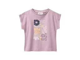 People Wear Organic People Wear Organic Kurzarm-Shirt dunkelmalve Gr. 98/104 – Produktbild 1 von 1