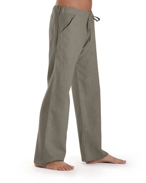 SCHAZAD Leinenhose Essential Sport von SCHAZAD, Unisex, Oliv, – Produktbild 2 von 2