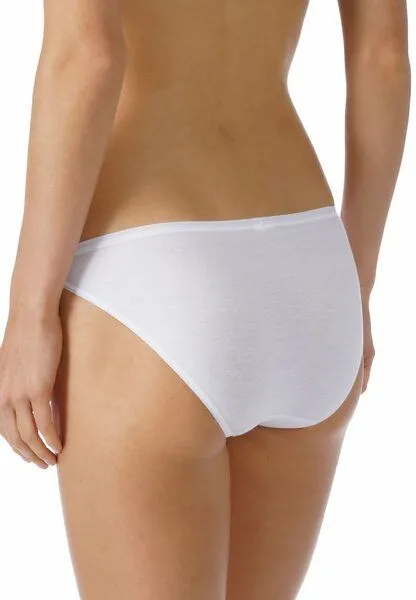 mey Mey 3er Pack Damen Mini-Slip Superfine Organic Bio-Baumwolle, Weiss, – Produktbild 1 von 4