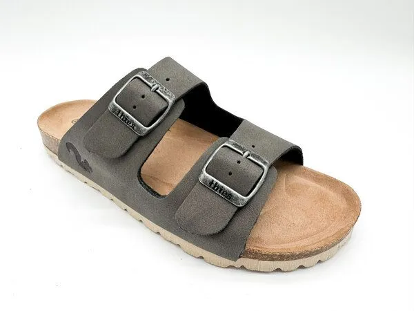 thies Vegane Eco Bio Sandale thies PET MEN, Stonehenge, – Produktbild 2 von 4
